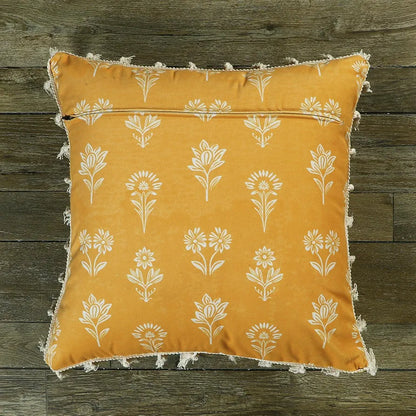 Ishro Home Premium Cushion Cover Colour Tulip Mustard