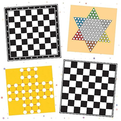 Popcorn Games & Puzzles 10 in 1 Classic Board Games for Smart Kids Help to Boost Decision Making