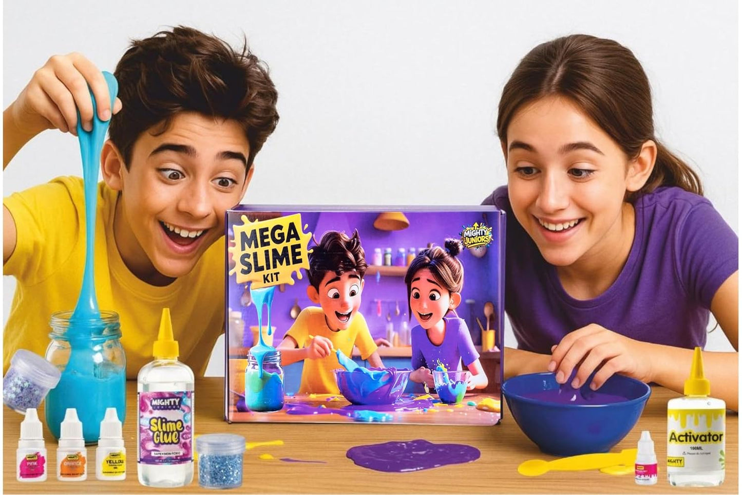 Mighty Junior's New Mega Slime kit