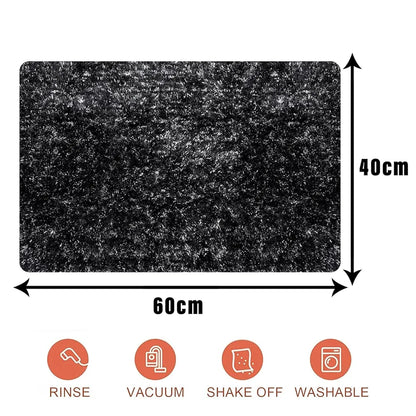 Kuber Industries Door Entrance Mat for Floor & Home Entrance Grey Colour
