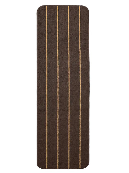 Saral Home Easy Living Polypropylene Rectangular Striped Soft Pp Yarn Durable & Washable Multipurpose Runner