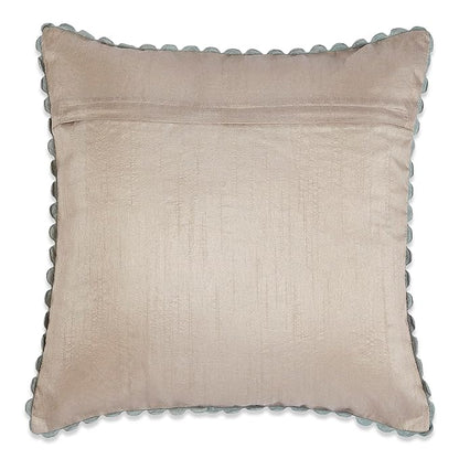 Haus & kinder Decorative Embroidered Cushion Cover  | Colour Medallion buta