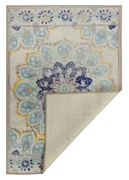 Status Contract Multi Printed Vintage Persian Carpet Rug Runner for Bedroom/Living Area/Home with Anti Slip Backing