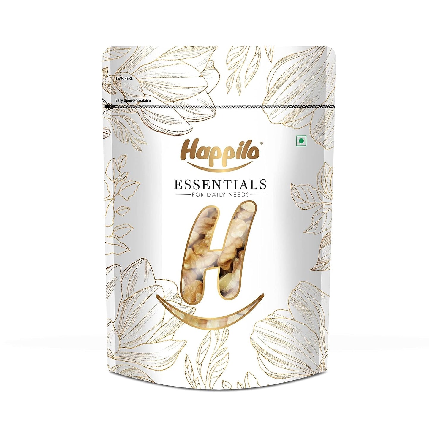Happilo Essentials Popular Walnuts Kernels Quarter