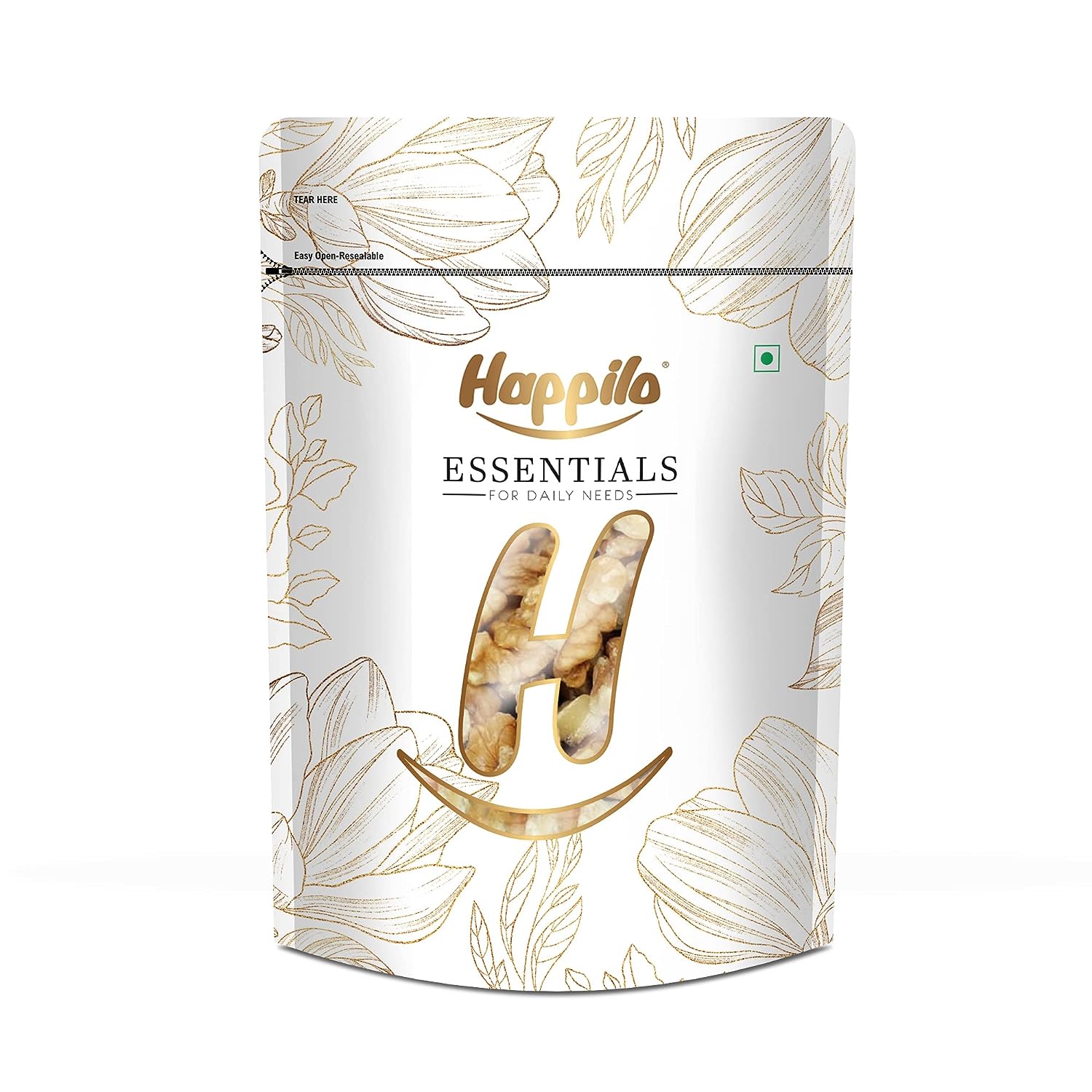Happilo Essentials Popular Walnuts Kernels Quarter