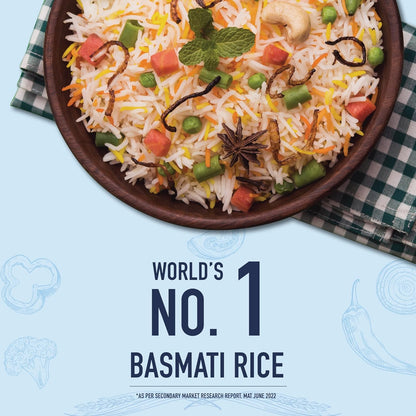 India Gate Daily Premium Aged Basmati Rice - 1000 gms