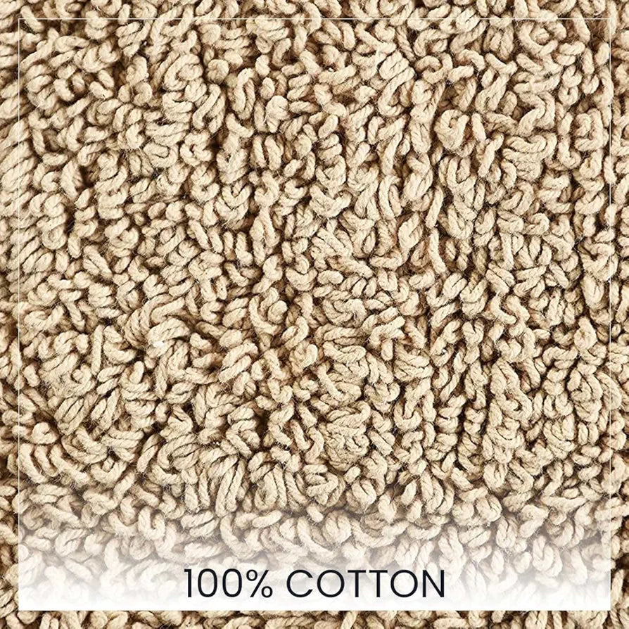 Sashaa World Super Soft Reversible Bath Mat/bathroom Rug