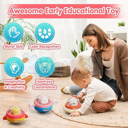 Kidology Space Car Press to Go Car for Toddlers Multicolor
