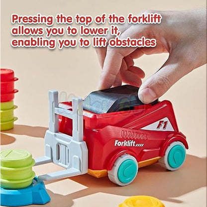 Kidology Engineer Forklift Transport Toy Multicolor