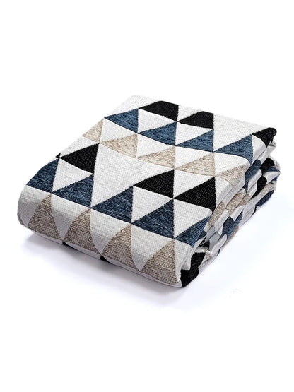 Saral Home Easy Living Saral Home Chenille Cover Throw Colour Grey