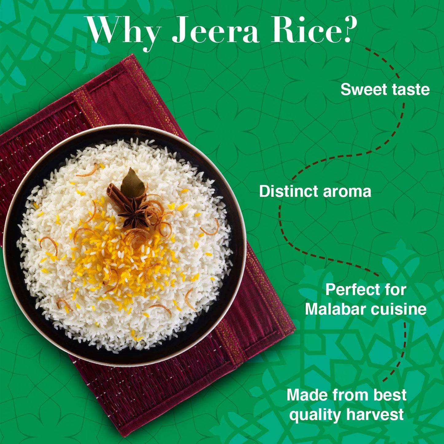 India Gate Jeera Rice - 1000 gms