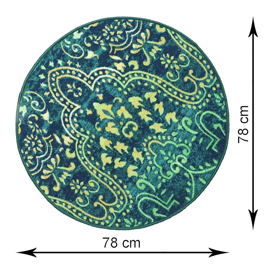 Status Taba Round Nylon Rug - 30"x30" Assorted