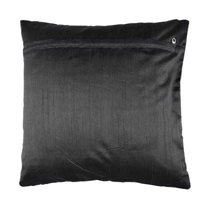 Kuber Industries Cushion Cover Pillow Covers Grey Patang Wire Cushion Covers Set of 5 Black