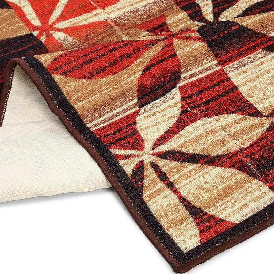 Status Contract Rugs for Living Room 3D Printed Carpet for Living Room Decor  Colour Red