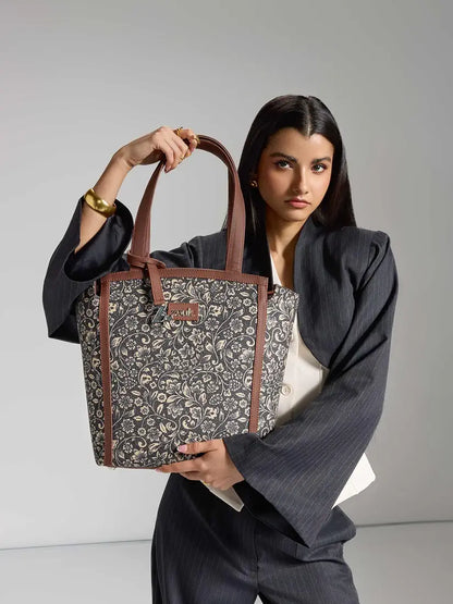 Zouk Adira Tote Jute Handbag for Women
