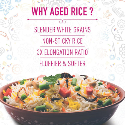India Gate Basmati Rice Pouch Rozzana - 1000 gms