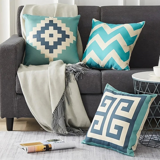 Aerohaven Set of 5 Abstract Designer Decorative Throw Pillow/Cushion Covers - CC123