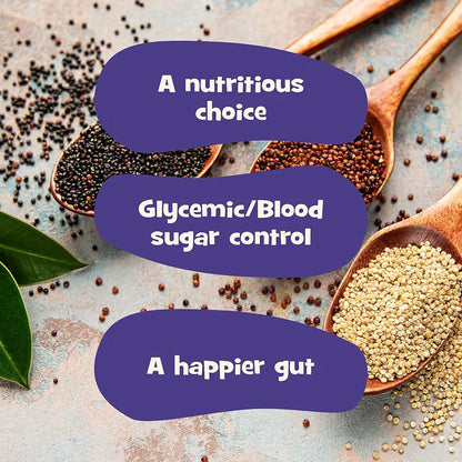Nourish You Organic Tricolour Quinoa  | Gluten Free | High Fibre | | Antioxidant | Vegan