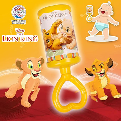 Ratna's Disney Lion King Baby Rattle With Sweet and Melodious Sound for Infants Safe & Non Toxic