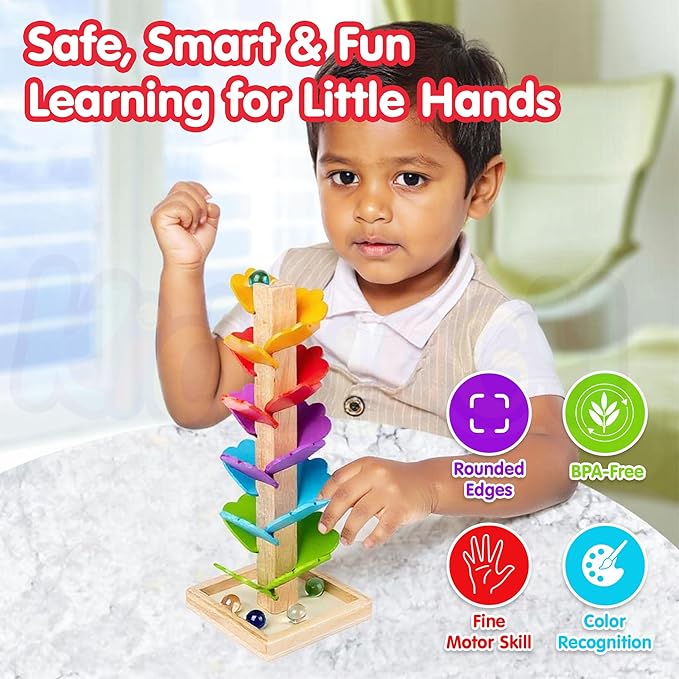 Kidology Wooden Music Tree Toy for Kids