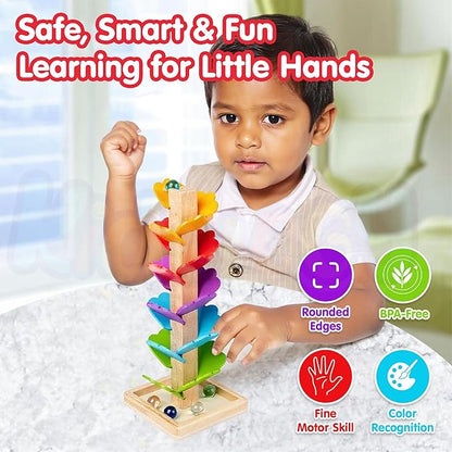 Kidology Wooden Music Tree Toy for Kids