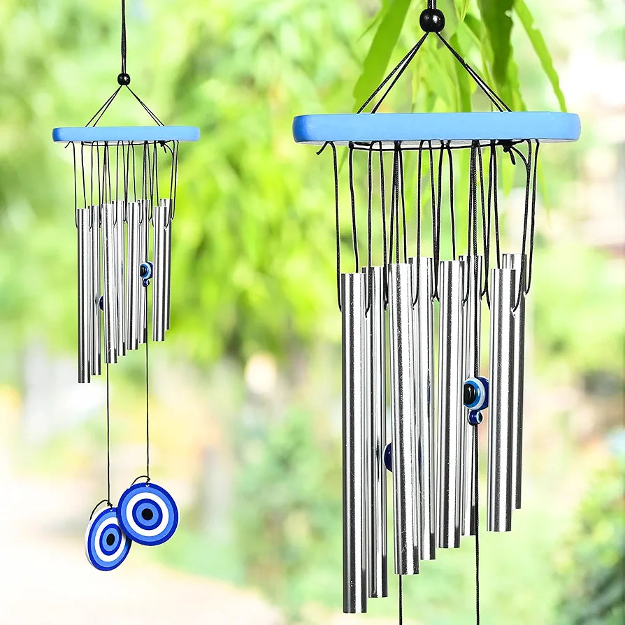 Wind Chimes for Home and Balcony Silver Wind Chime -007