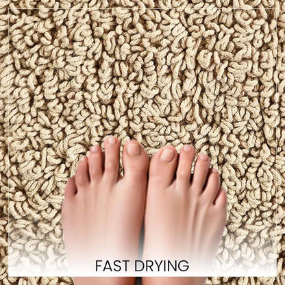 Sashaa World Super Soft Reversible Bath Mat/bathroom Rug