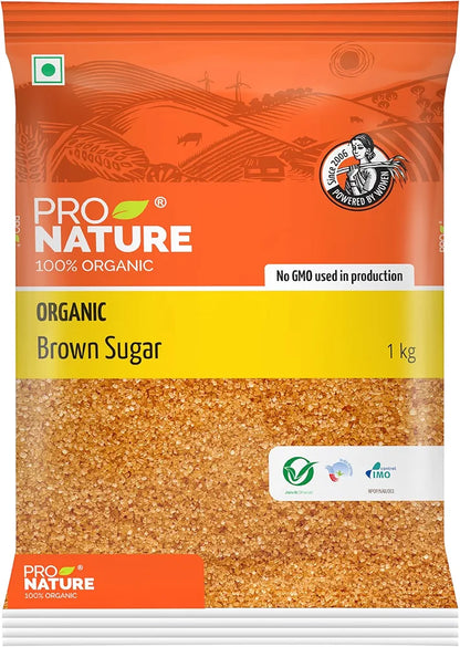 Pro Nature 100% Organic Brown Sugar, 1kg