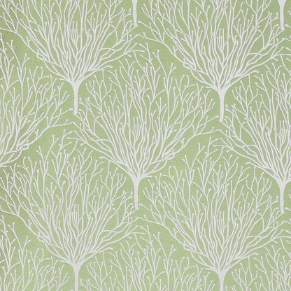 Cloth Fusion Jacquard Long Door Curtain 9 feet Set of 2 Green 02