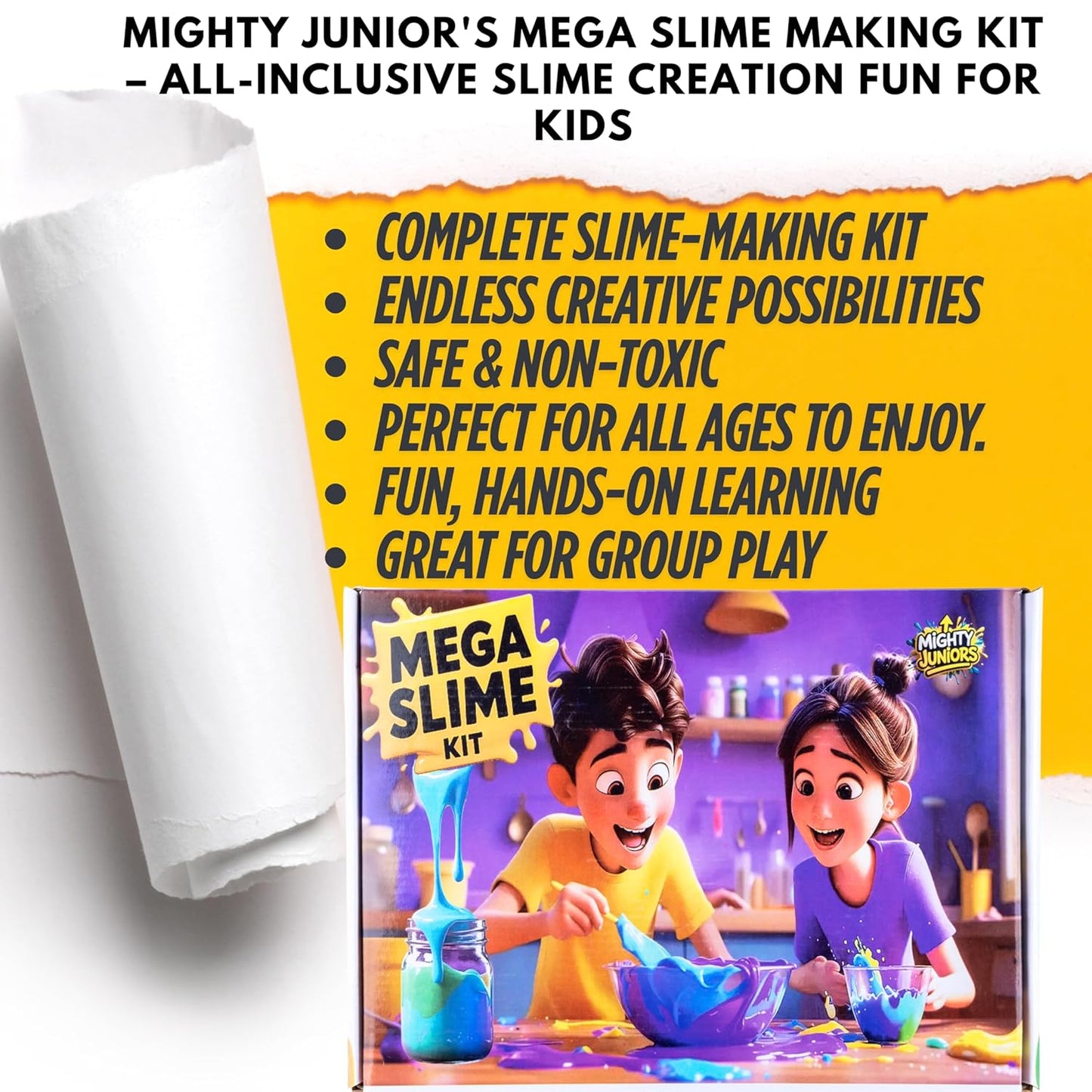 Mighty Junior's New Mega Slime kit