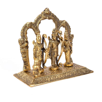 Jaipur Ace Metal Ram Darbar Murti Lord Ram Sita Laxman Hanuman Idol