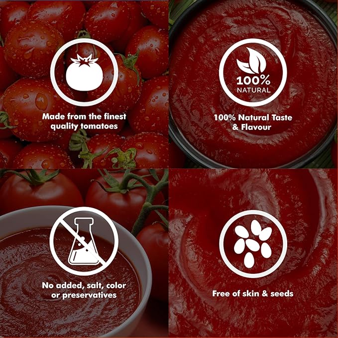 Dabur Hommade Tomato Puree - 200 gms