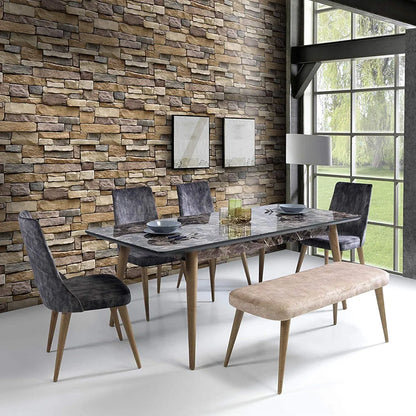 Jaamso Royals Multicolor Brick Stone Wall Papers Bricks-wallpaper 2