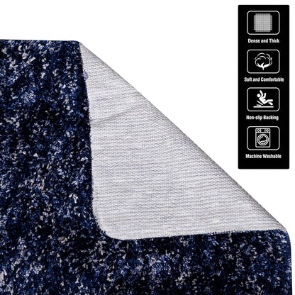 Kuber Industries Door Entrance Mat for Floor Home Entrance Colour Blue