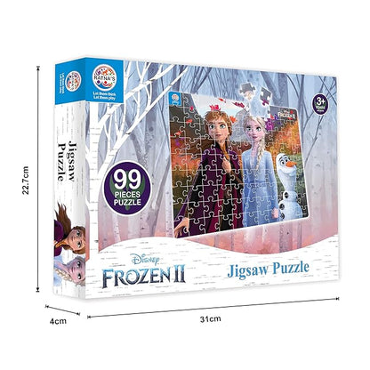 Ratna's 99 Pieces Disney & Marvel Series Jigsaw Puzzle for Kids | Puzzle | Frozen II