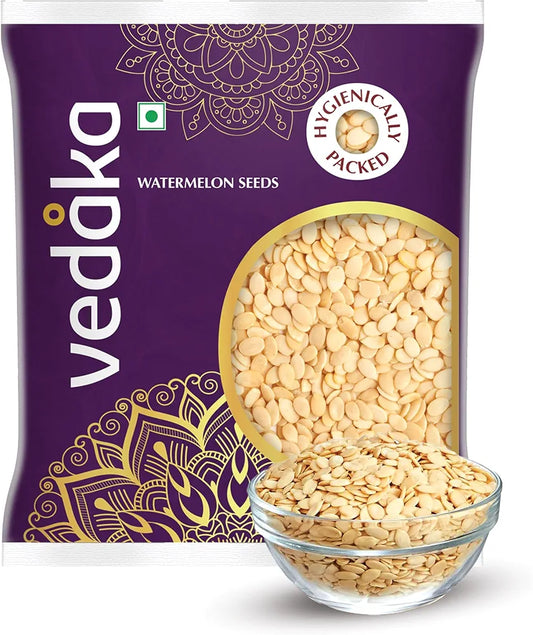 Amazon Brand - Vedaka Raw Watermelon Seeds | 500 Gram | Tarbuj Beej | Seeds For Snacking | Gluten-Free