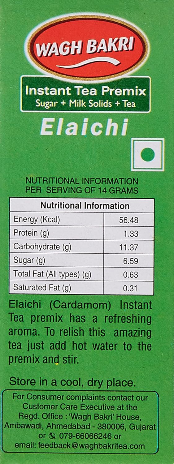 Wagh Bakri Elaichi Instant Tea - 140 gms