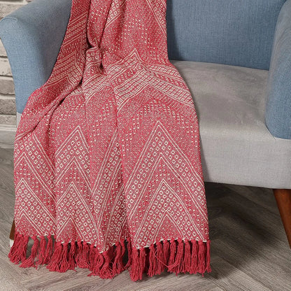 Sashaa World Jewels of India Throw Colour Pink