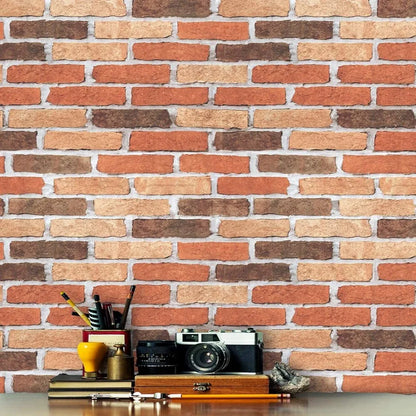 Jaamso Royals Multicolor Ocean Themed Brick Stone Wall Papers 200CM X 45CM