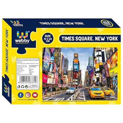 Webby Times Square New York Jigsaw Puzzle 252 Pieces