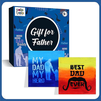 Solobolo Fathers Day Diy Kits for Kids | Fathers Day Gift for Dad From Daughter Son