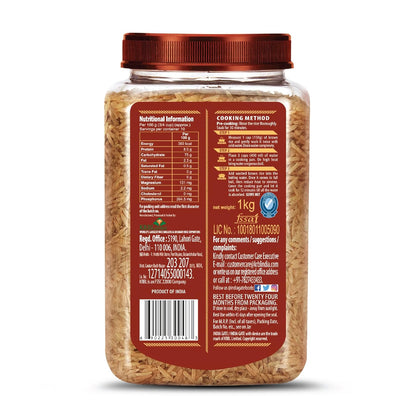 India Gate Brown Special Basmati Rice - 1000 gms