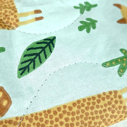 Divine Casa 120 GSM Cotton Single Bed Comforter Soft & Lightweight Reversible All-Season Blanket Colour Misty Jade