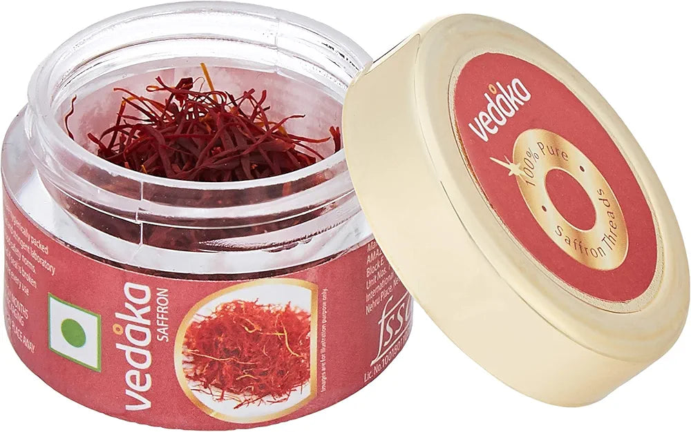 Amazon Brand - Vedaka Saffron | 1 Gram | Kesar