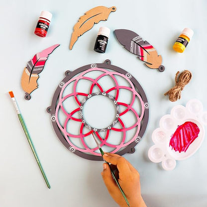 Solobolo - Mandala Art Dream Catcher Making Kit