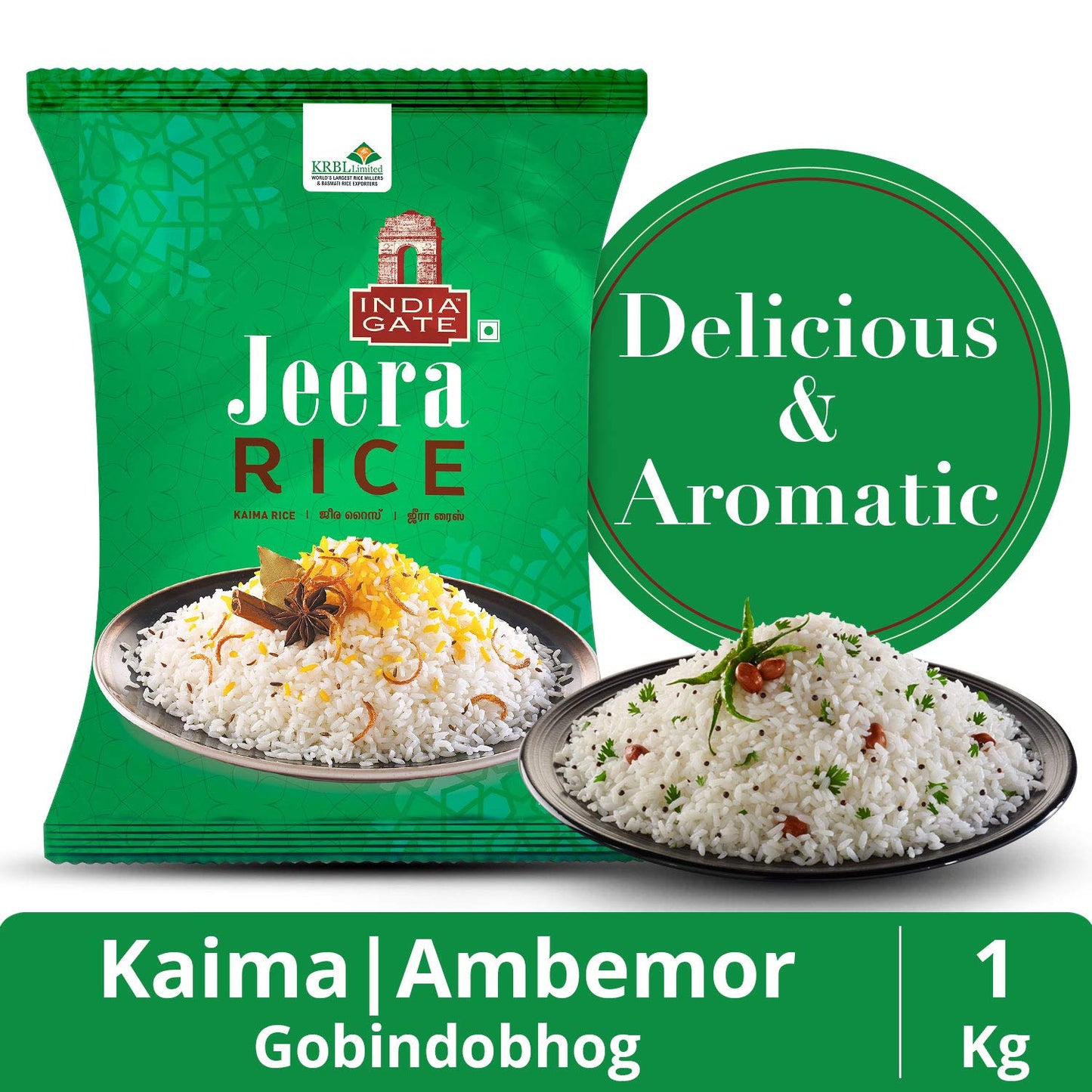 India Gate Jeera Rice - 1000 gms
