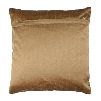 Kuber Industries Cushion Cover Pillow Covers Cream Patang Wire Cushion Covers Set of 5 Brown