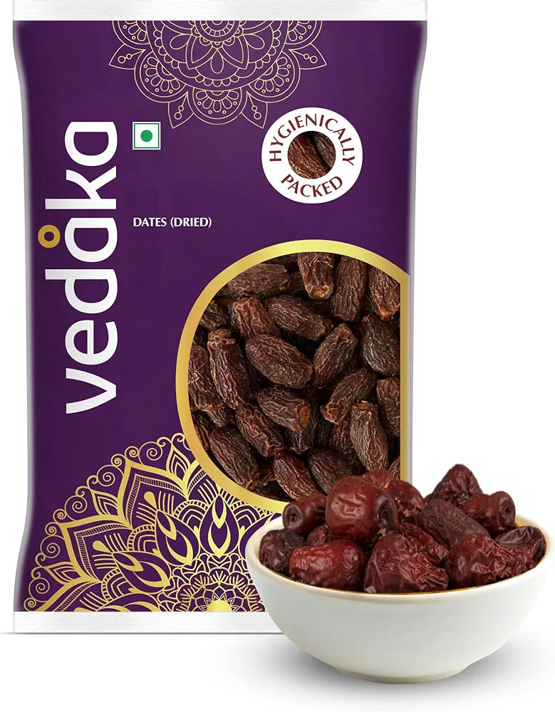 Amazon Brand - Vedaka Dried Dates , 1kg