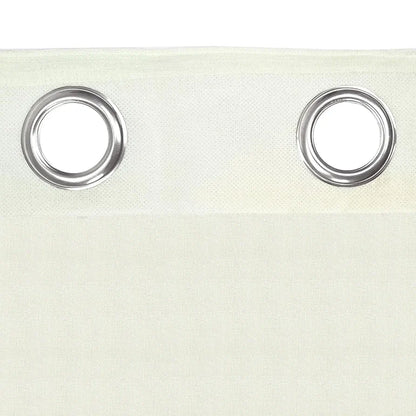 Divine Casa Sheer Window Curtain 5 Feet Colour Brilliant White Lightweight Transparent Voile Panel with Metal Eyelets for Living Room & Bedroom (Pack of 1)