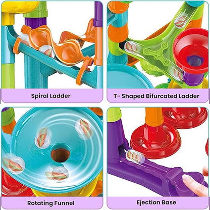 Kidology 3D Marble Run DIY Construction Building Blocks Toys for Kids